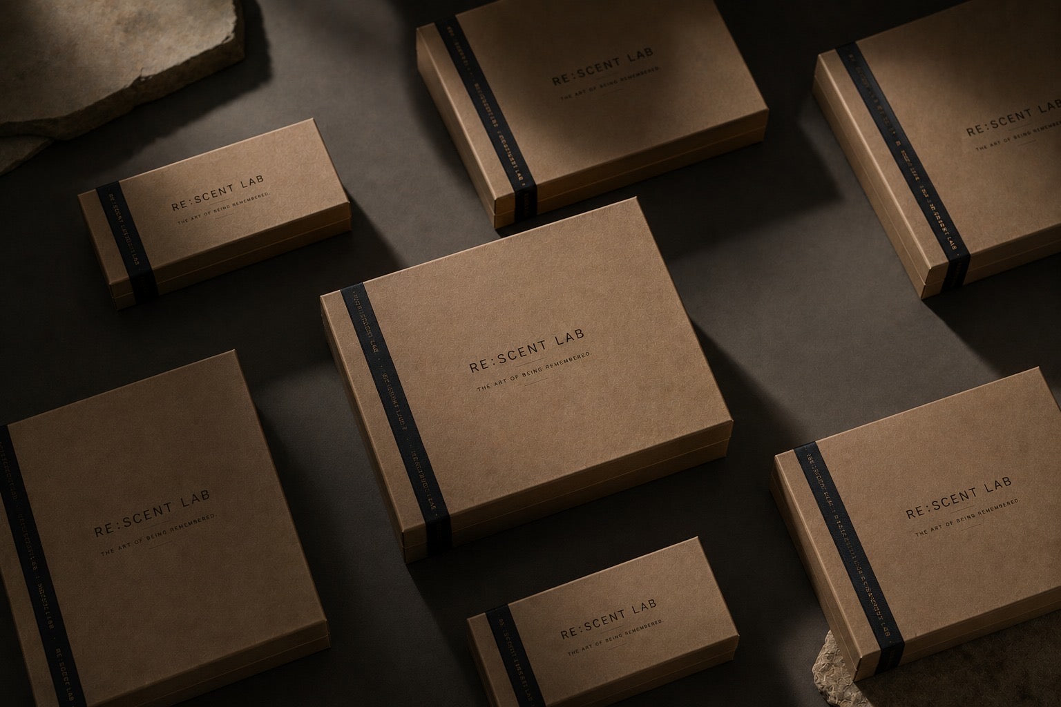 Cajas de RE:SCENT LAB