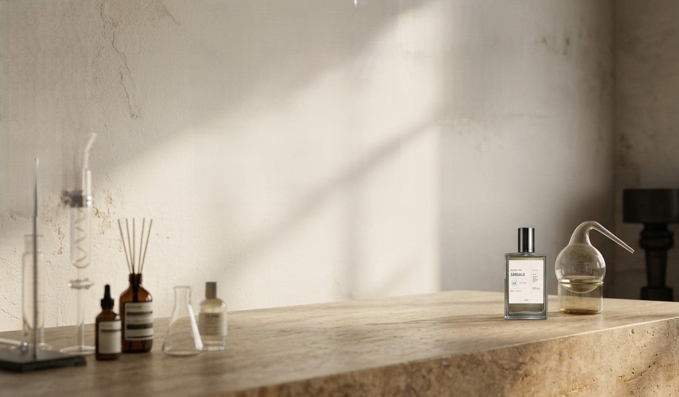 Fondo del laboratorio RE:SCENT LAB